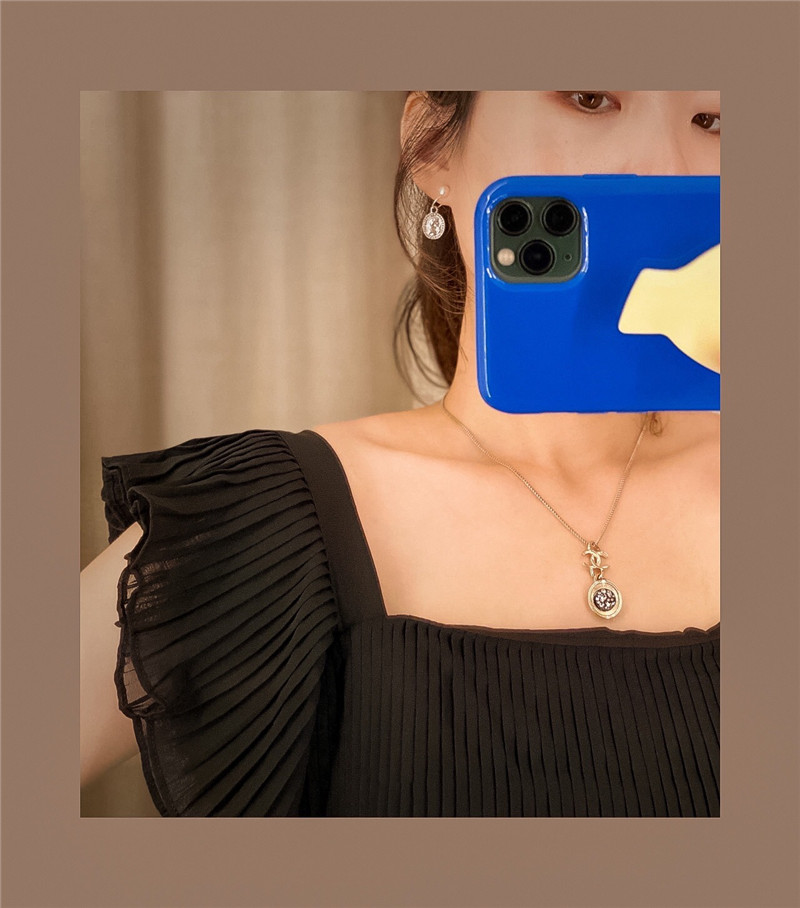 Chanel double c necklace