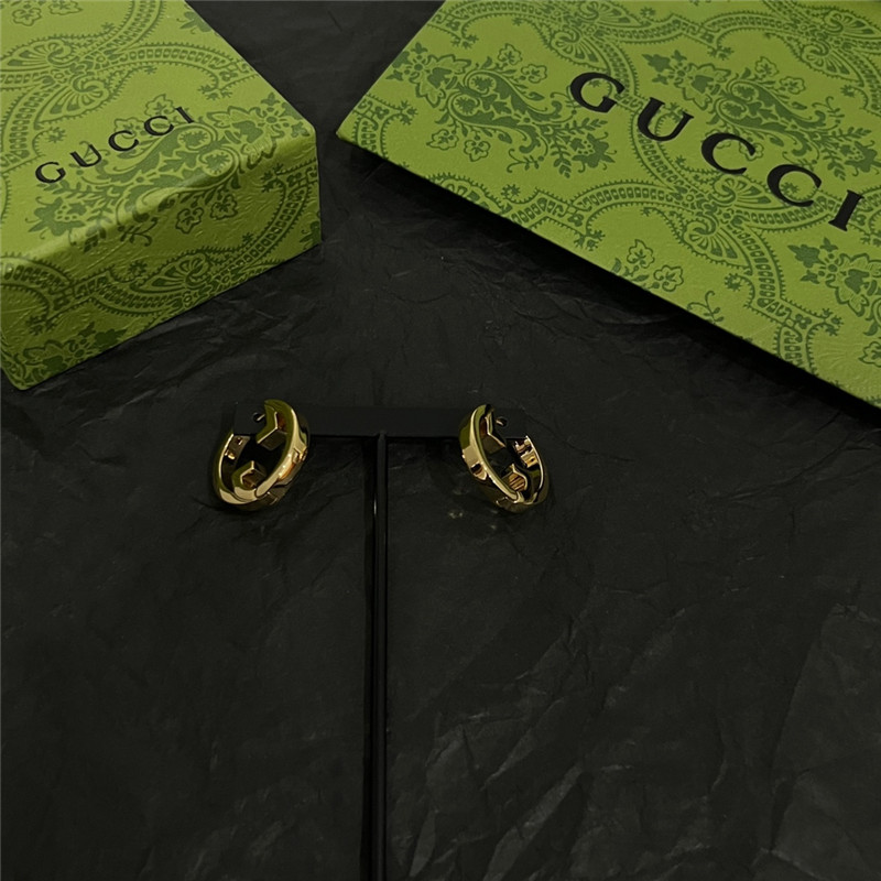 Gucci double G earrings