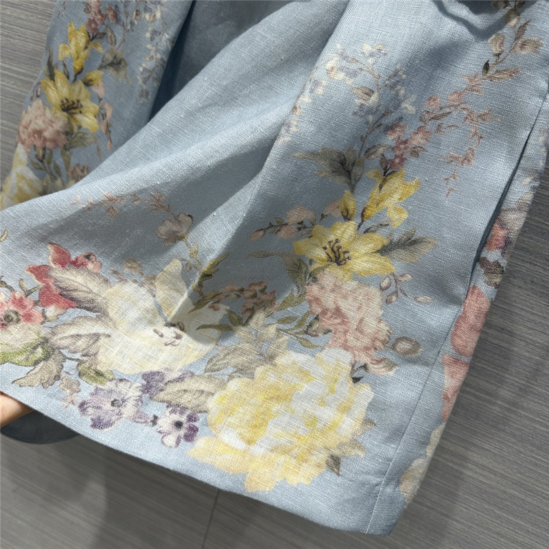 zimm linen cotton high waist shorts replica designer clothes