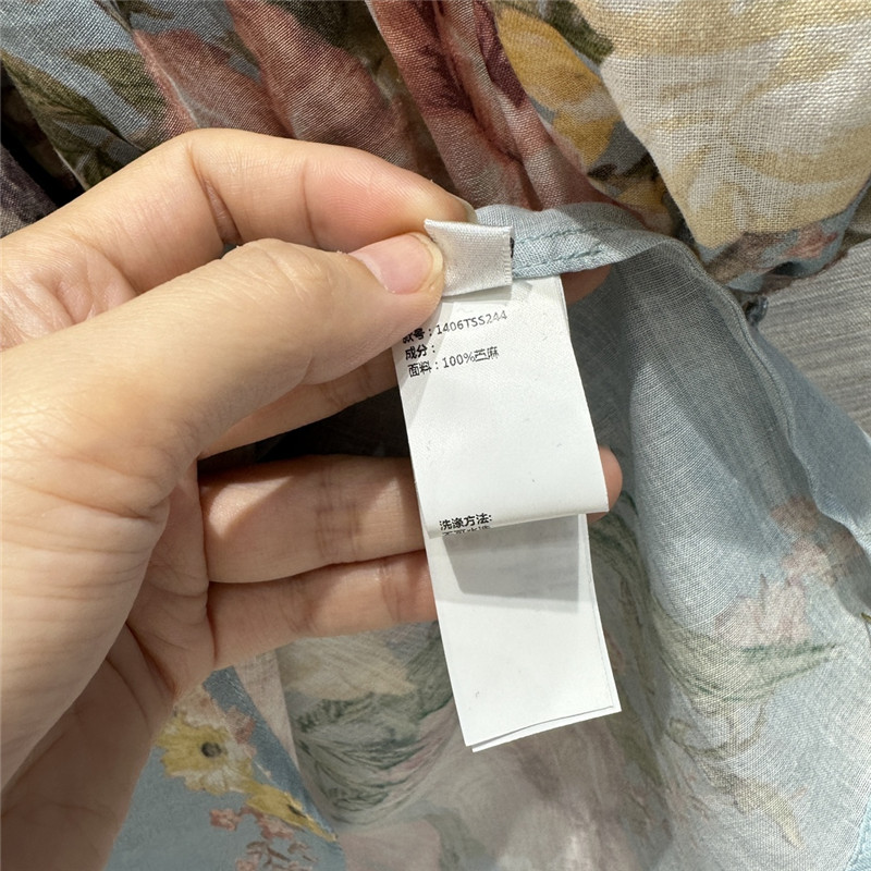 zimm high quality silk and linen shirt replica d&g clothing