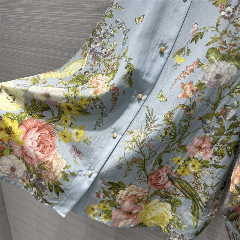 zimm mulberry cotton printed shirt replica clothing