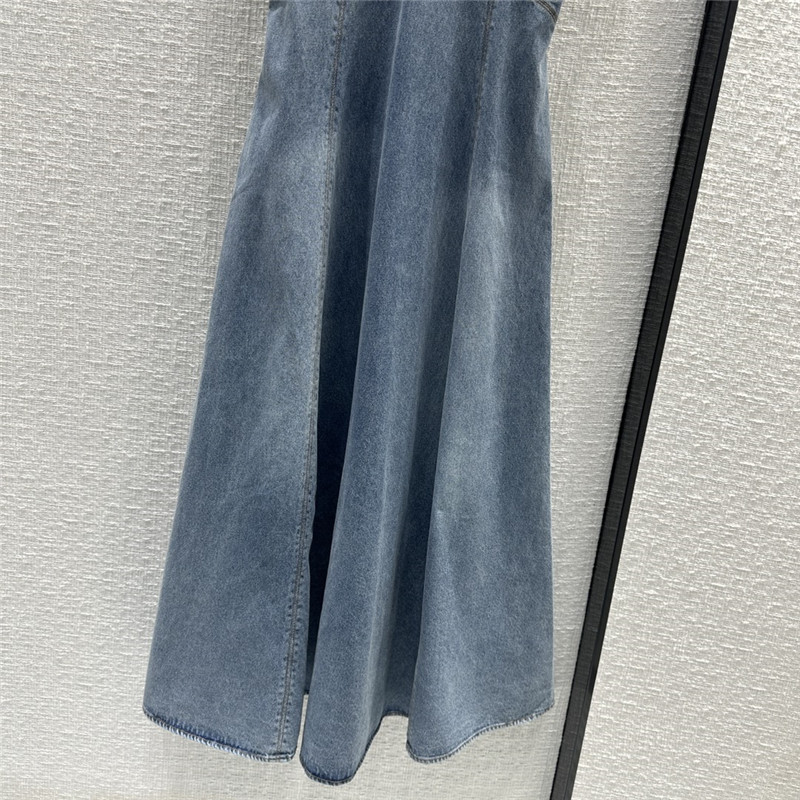Chloé denim suspender maxi dress replica clothing sites