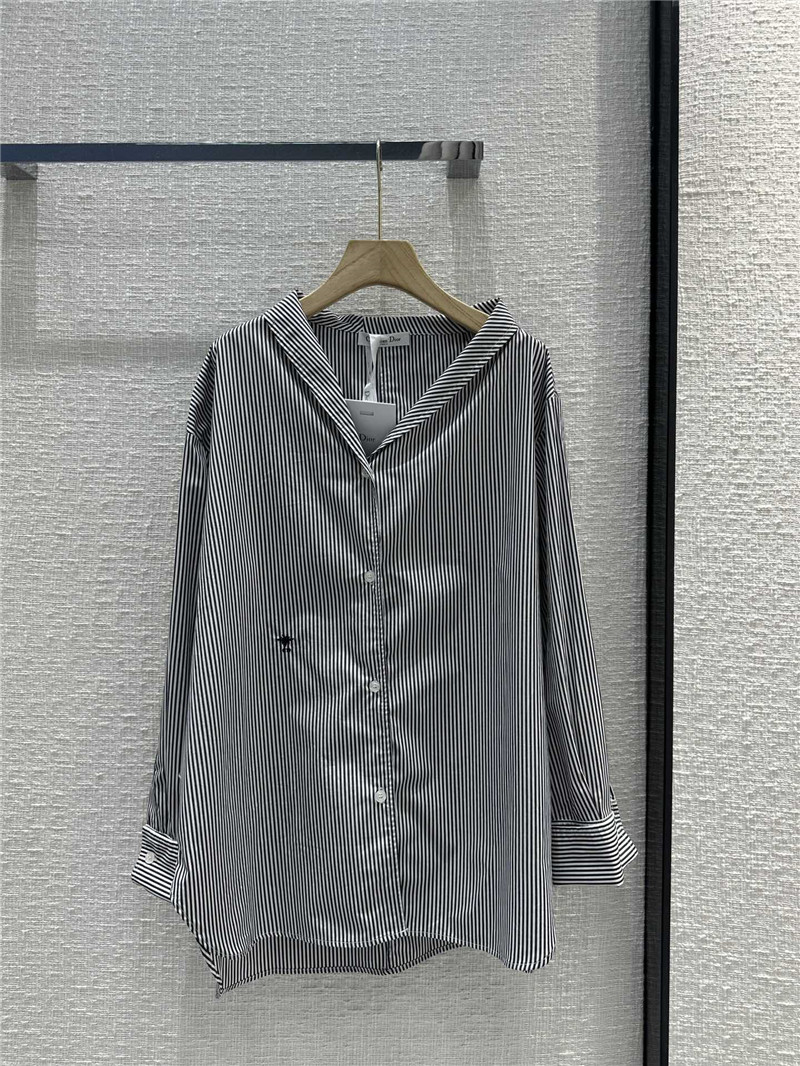 dior irregular sloping shoulder long sleeve shirt replica clothing