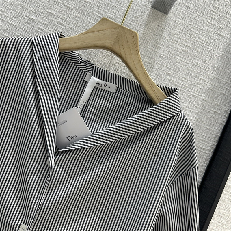 D10r irregular sloping shoulder long sleeve shirt replica clothing