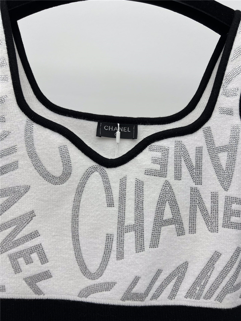 ch**el hot D1am0nd logo vest replica d&g clothing