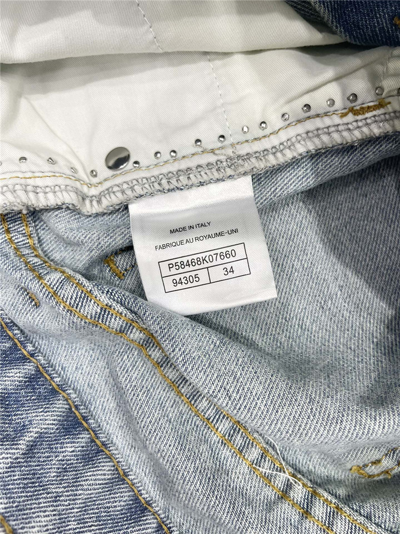 Ch**el beaded shorts on both sides replica d&g clothing