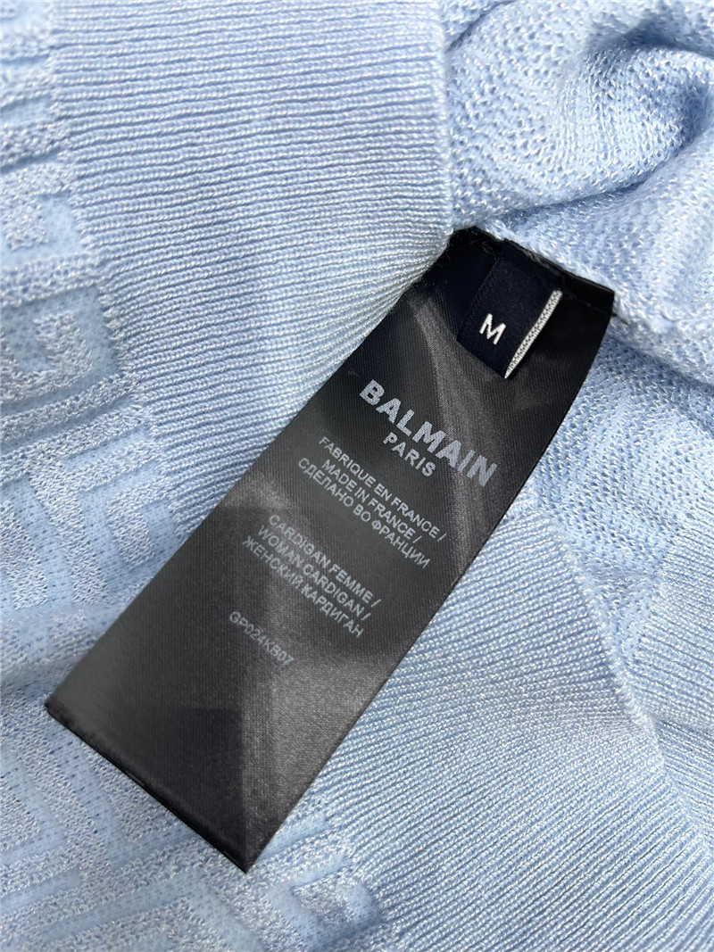 Balmain hollow round neck short sleeve replicas clothes