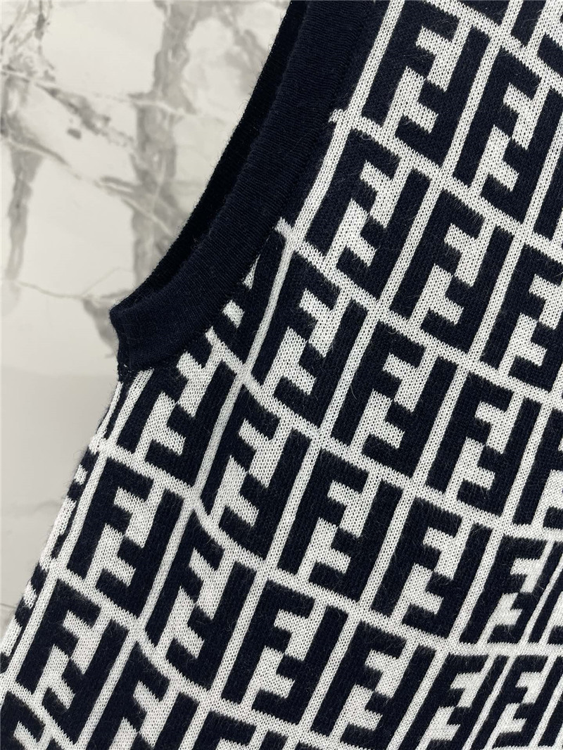 F**di presbyopic knitted sleeveless dress replica clothes