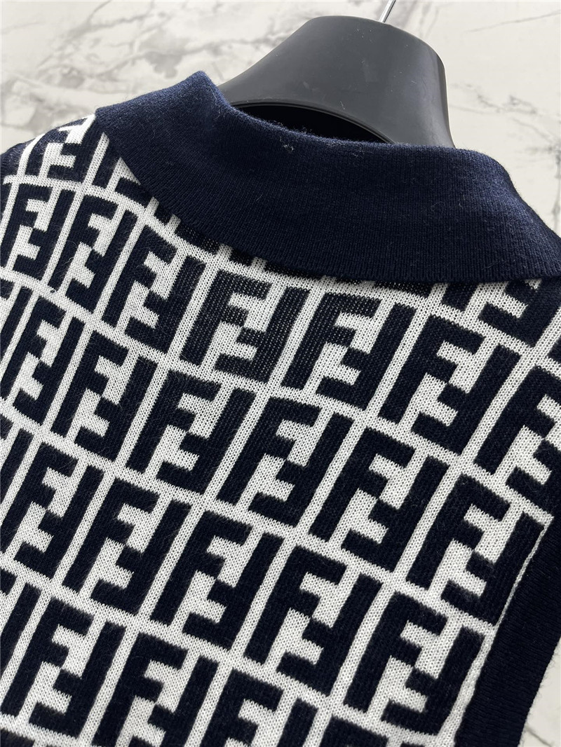 F**di presbyopic knitted sleeveless dress replica clothes