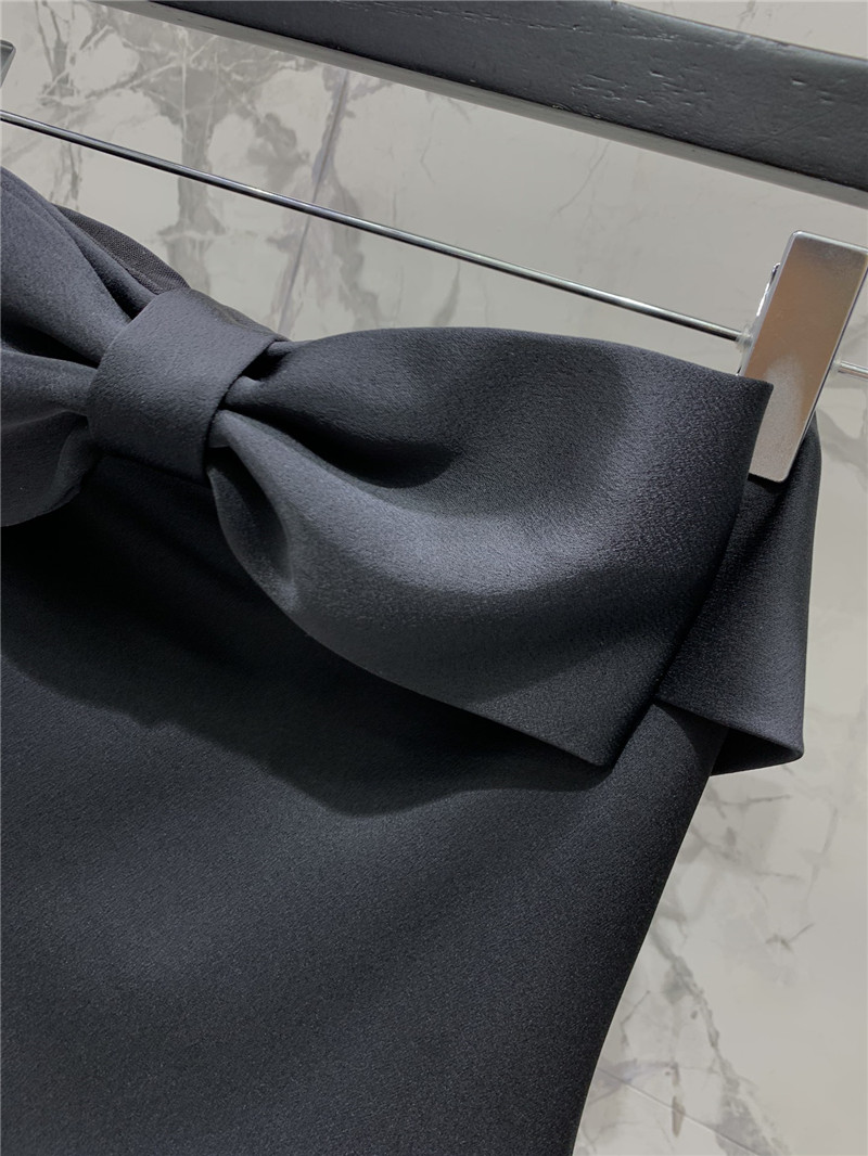 Y51 bow tube top dress replica clothing sites