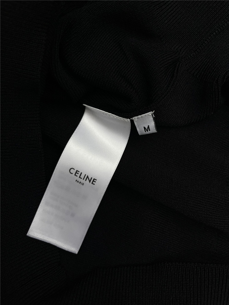 Ce1i*e lapel embroidered logo short sleeve replica d&g clothing