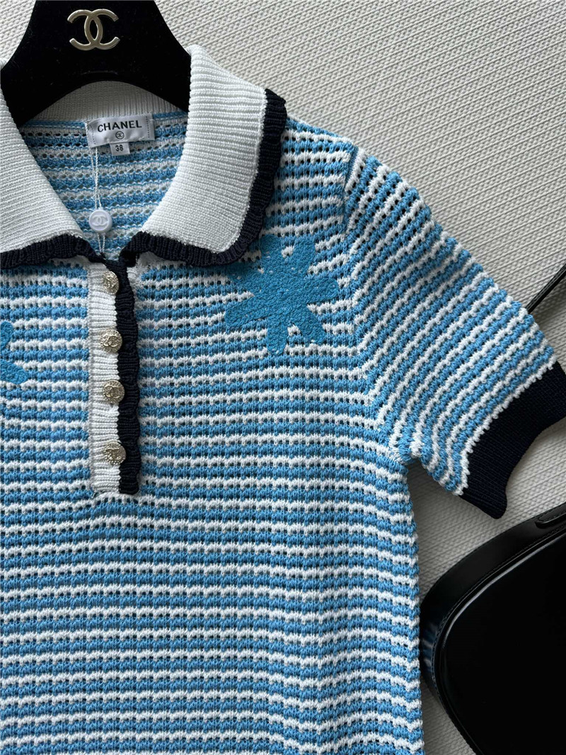 Chanel lapel top cheap replica designer clothes