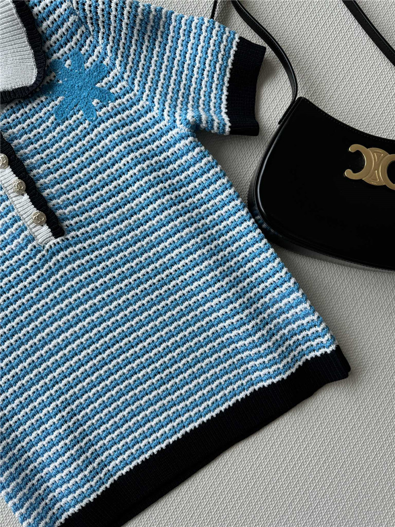 Chanel lapel top cheap replica designer clothes