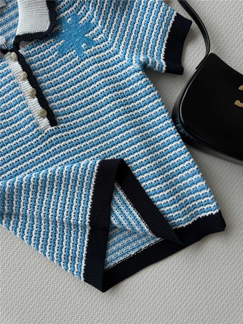 Chanel lapel top cheap replica designer clothes