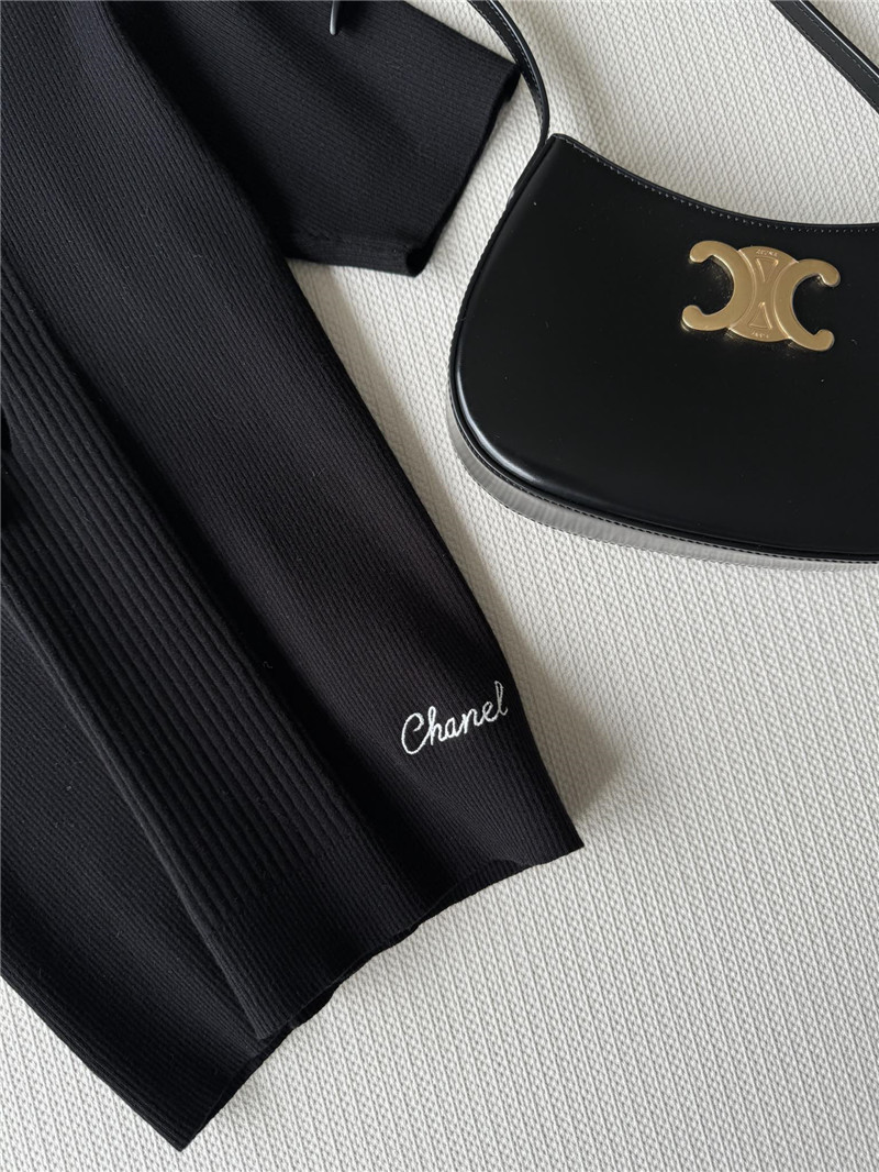 Ch**el lace up short sleeve replica clothing sites