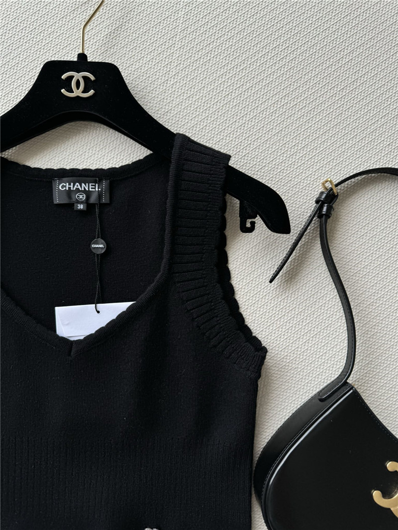 Ch**el new lace vest replica d&g clothing