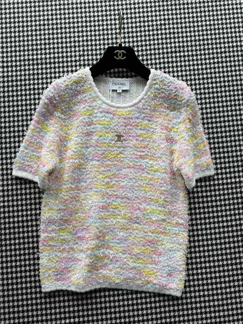 Ch**el new color short sleeve replica d&g clothing