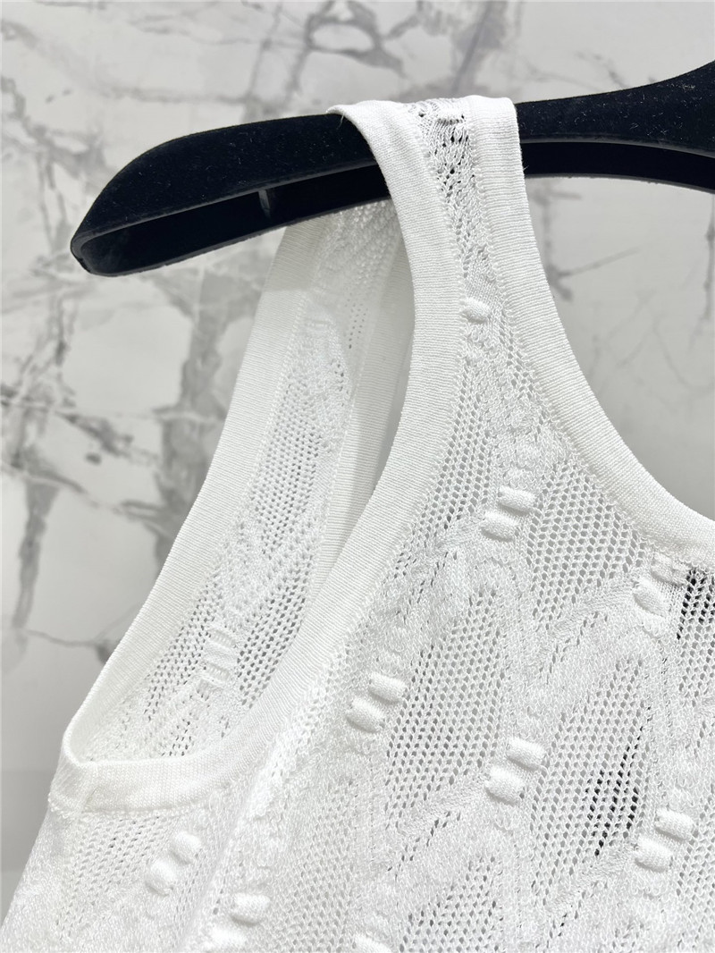 Ch**el new knitted vest replica d&g clothing