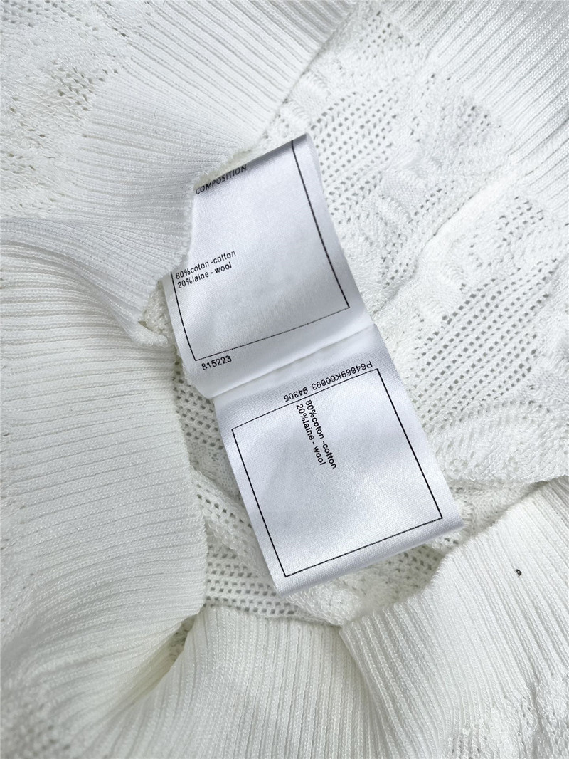 Ch**el new knitted vest replica d&g clothing