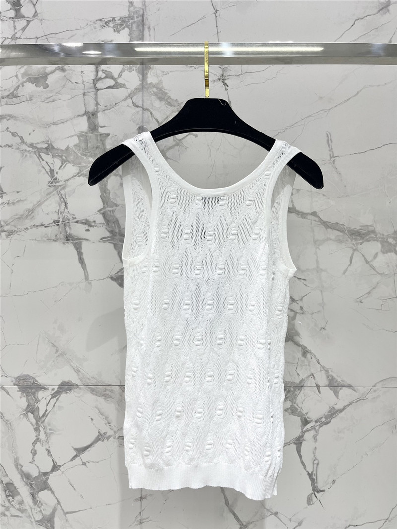 Ch**el new knitted vest replica d&g clothing