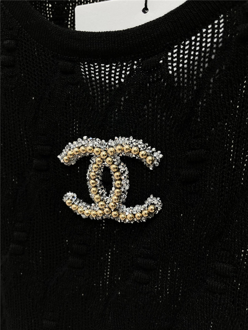 Ch**el new knitted vest replica d&g clothing