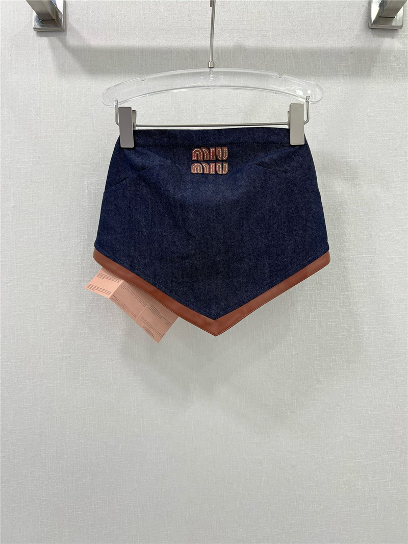 miumiu patchwork leather bandeau replica clothing sites