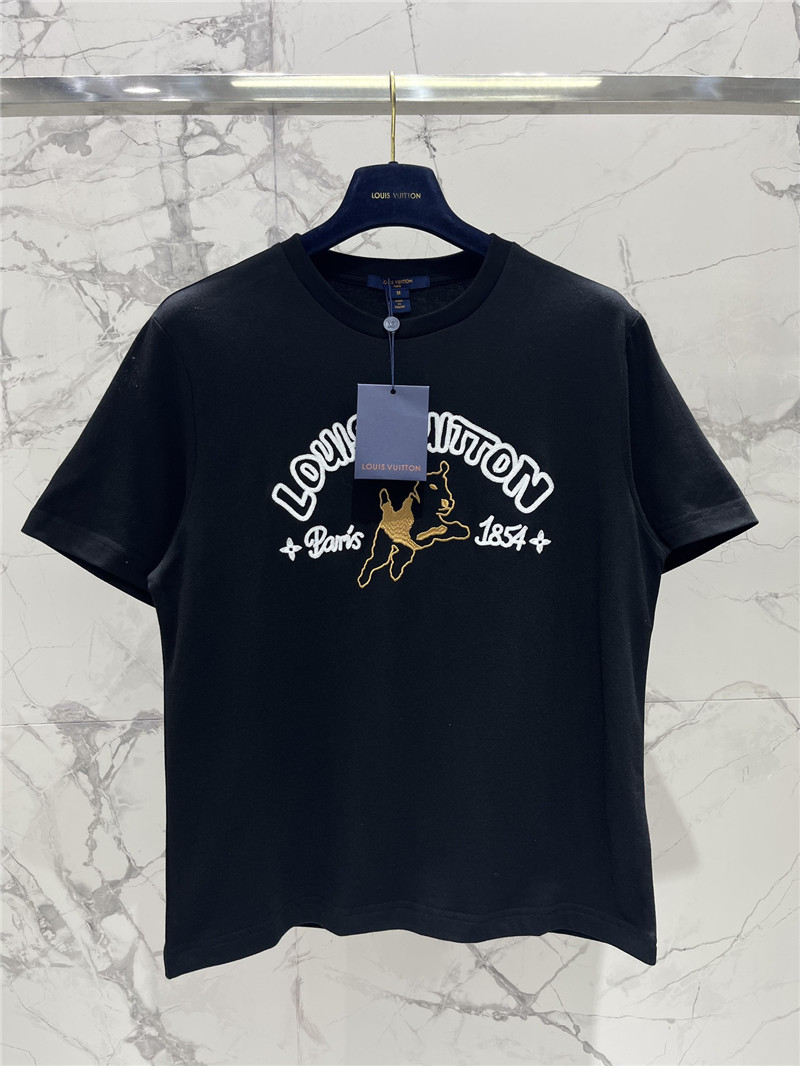 louis vuitton LV round neck T-shirt replicas clothes