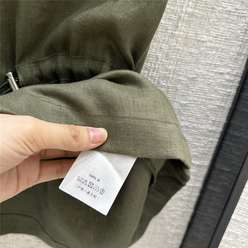 D10r work style stand collar vest jacket replica d&g clothing