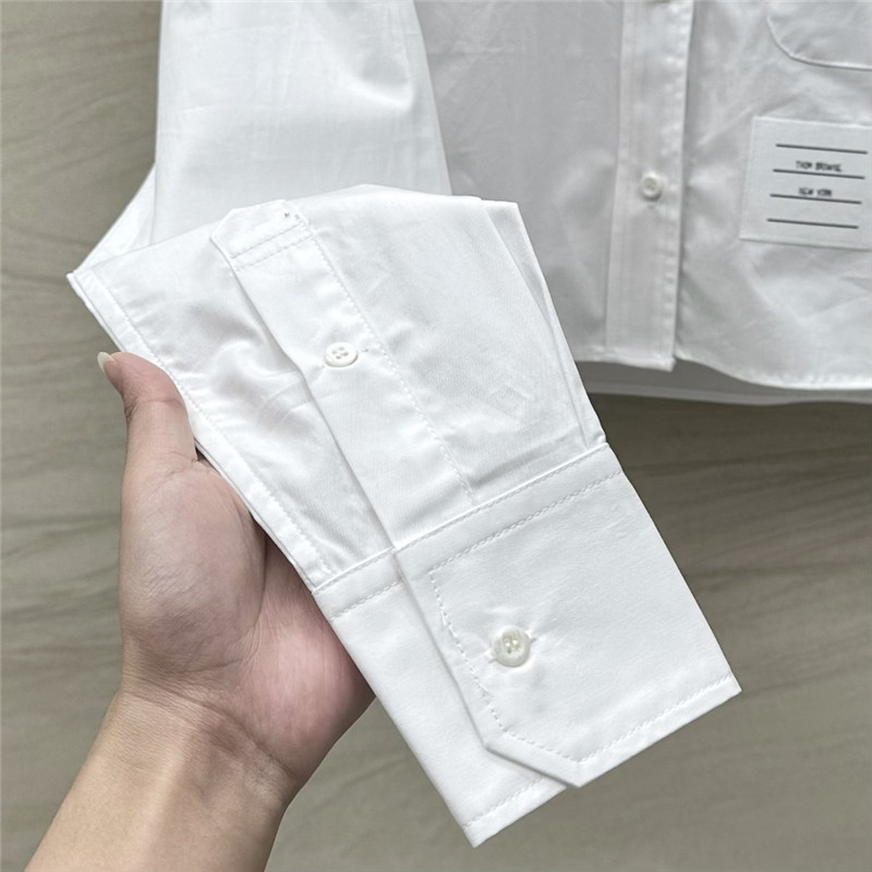 THOM BROWNE preppy short shirt replica clothes