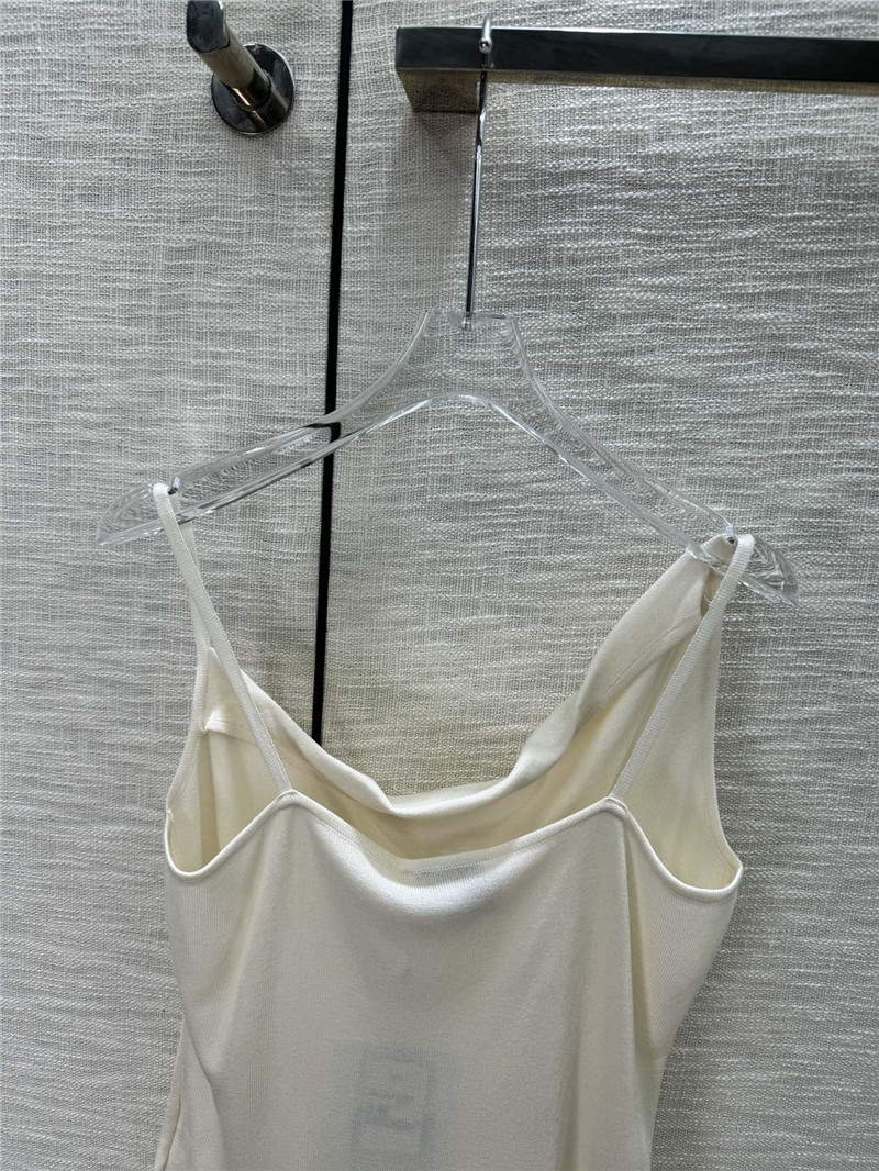 Ch**el knitted camisole replica designer clothes