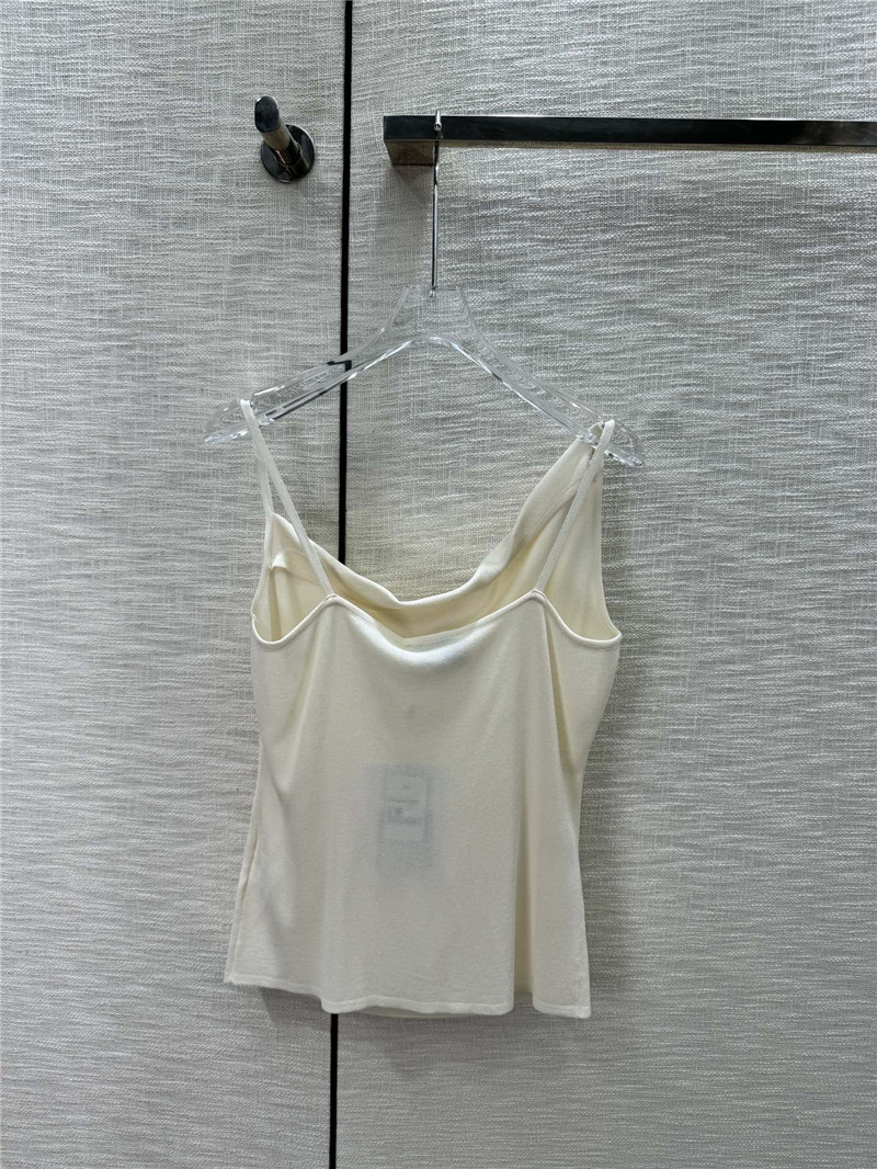 Ch**el knitted camisole replica designer clothes