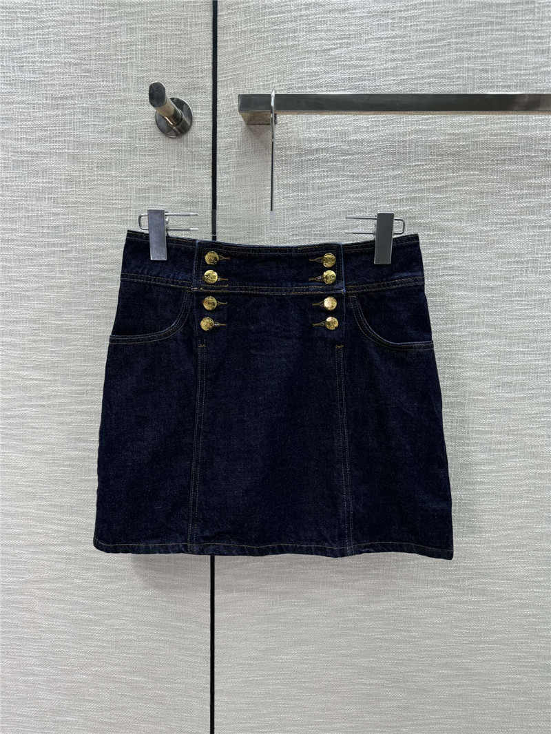 celine high waist denim skirt replica d&g clothing