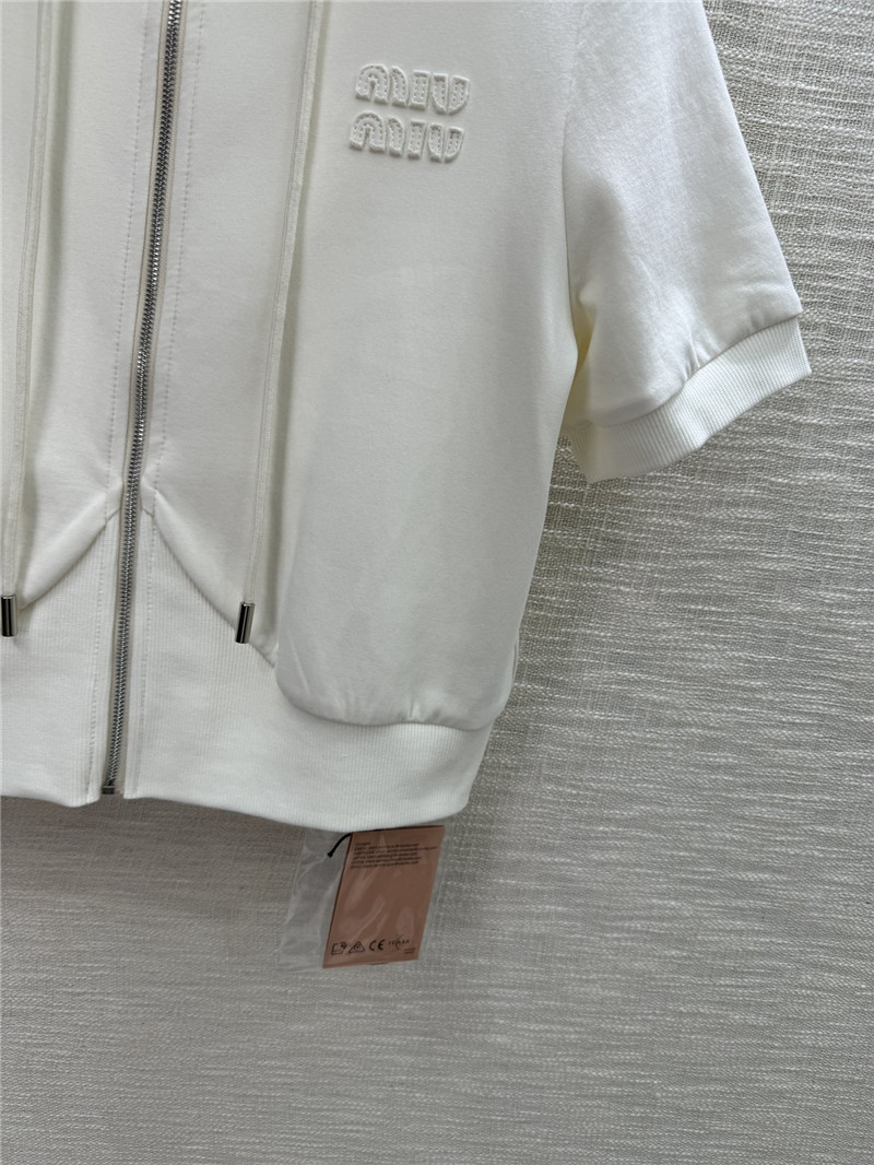 M1um1u hooded jacket + small hot pants set replica clothing sites