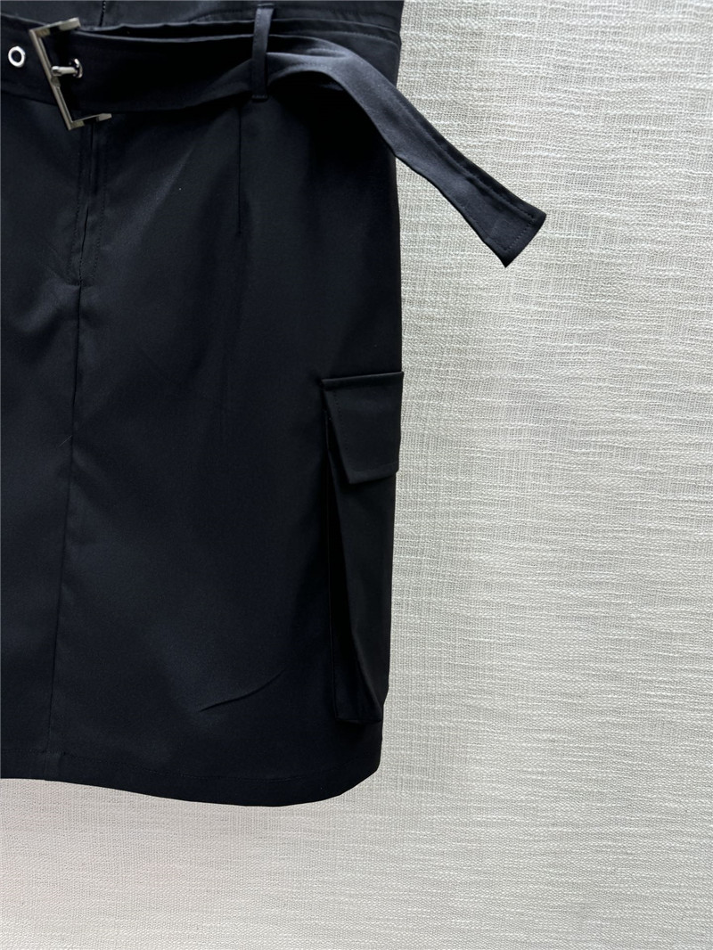 Pra*a stand collar sleeveless zip dress replica d&g clothing