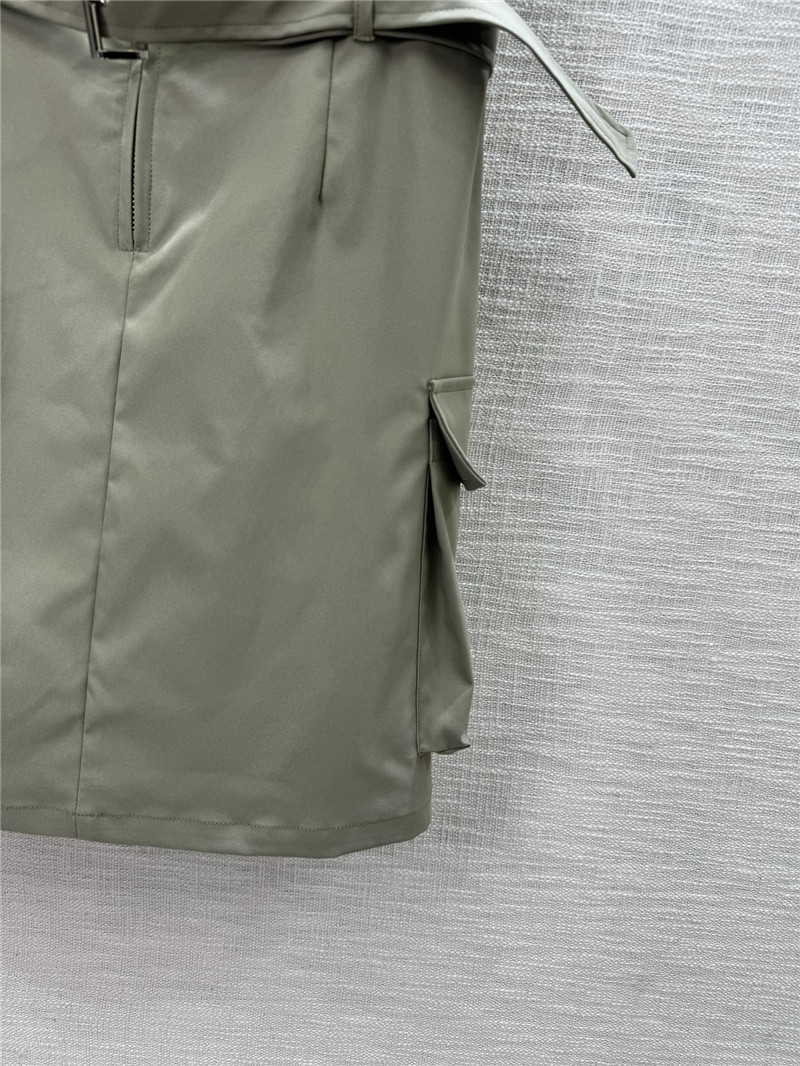 Pra*a stand collar sleeveless zip dress replica d&g clothing