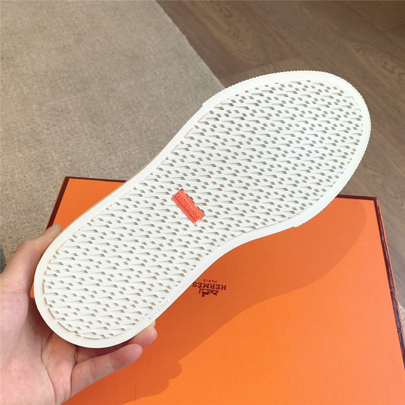 H**me5 canvas print lace-up sneakers