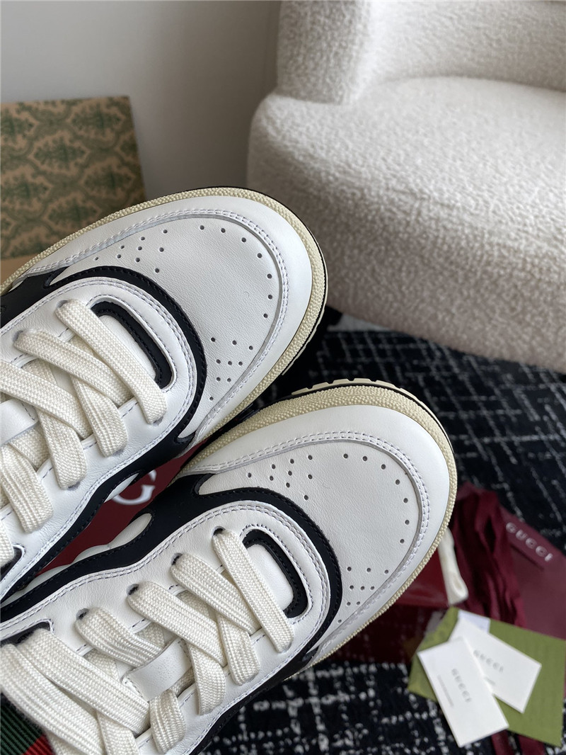 Gvc*1 black lace-up sneakers for ladies