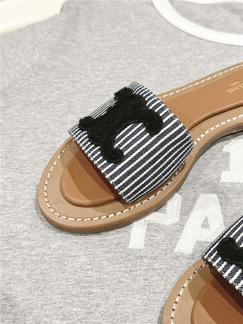 Celine Lympia Mule in Black