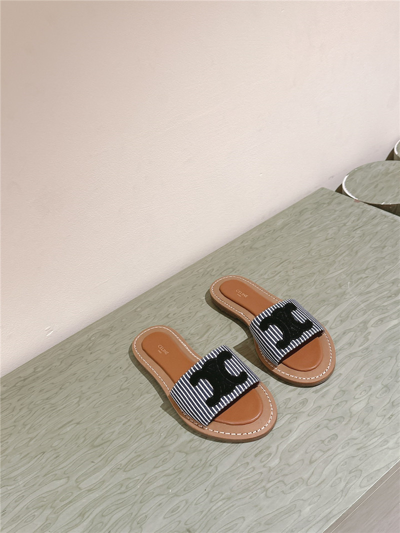 Celine Lympia Mule in Black