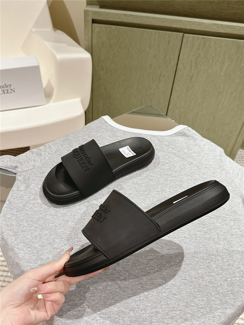 Alexander mcqueen new slippers replica designer shoes