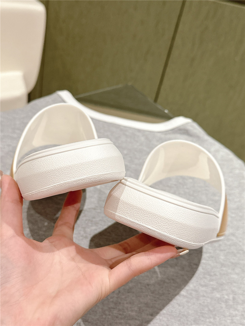 Alexander McQueen Logo Flip Flops