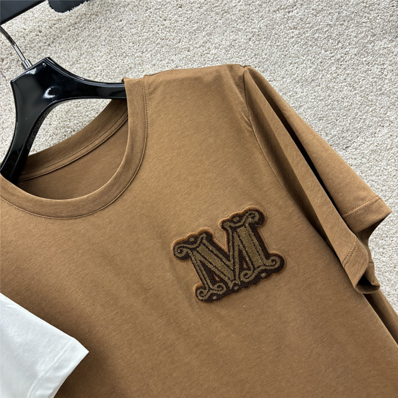 Vanitoo M letter short sleeve T-shirt replica designer clothes
