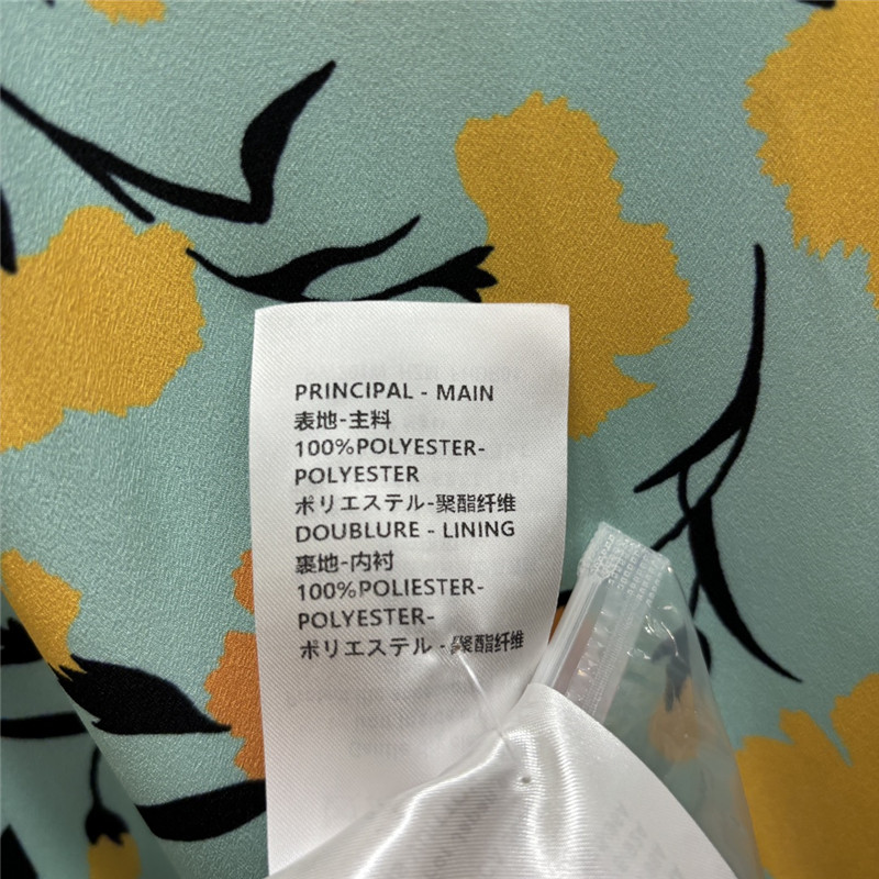 l0vis Vvtt0n lv floral print blue sleeveless dress replica clothes