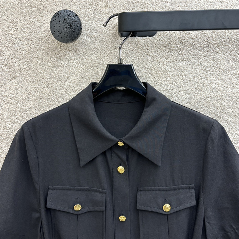 celine shirt-style button-down dress replica designer clothes