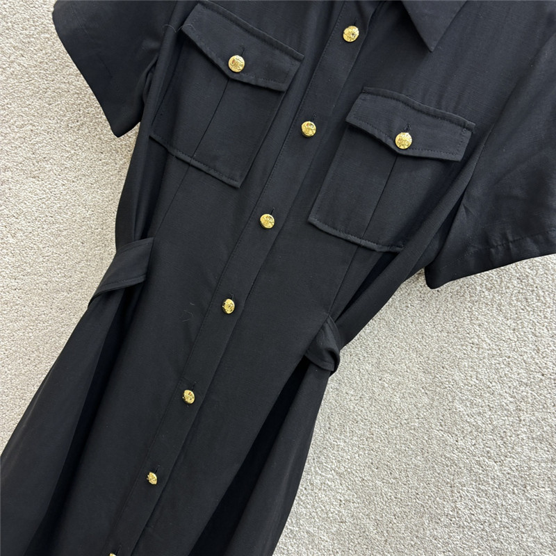 celine shirt-style button-down dress replica designer clothes