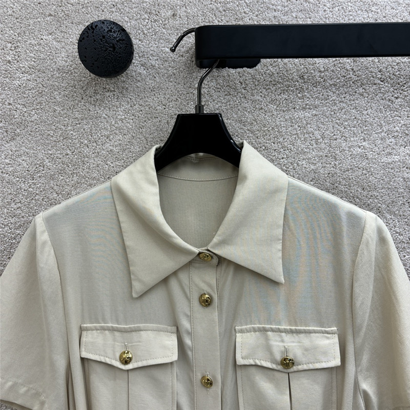Ce1i*e shirt-style button-down dress replica designer clothes