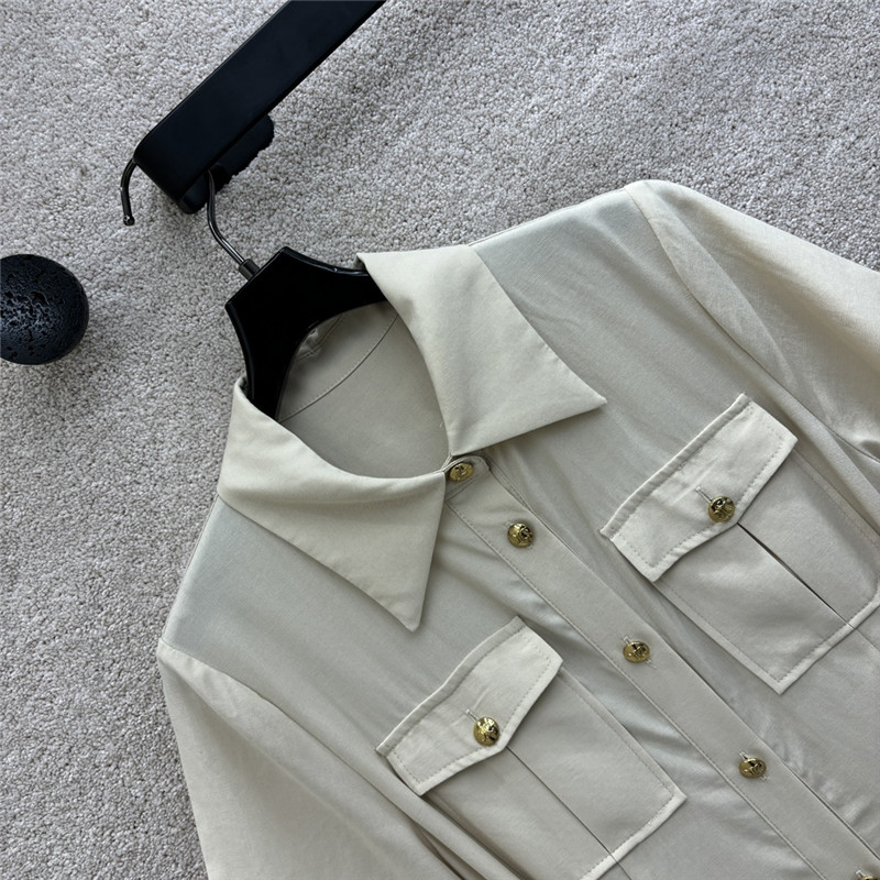 Ce1i*e shirt-style button-down dress replica designer clothes
