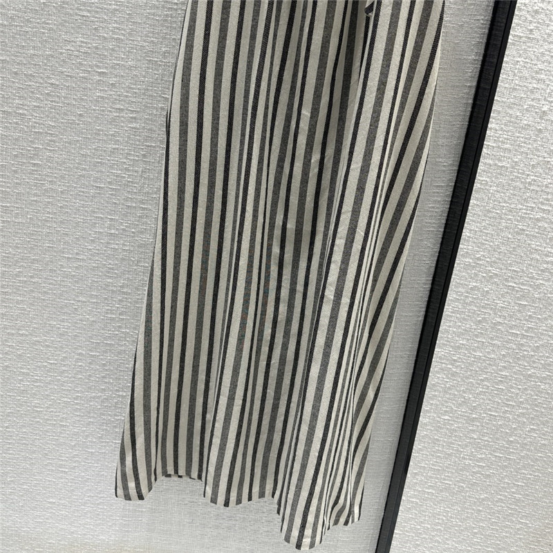 The R0w round neck striped vest dress replica d&g clothing