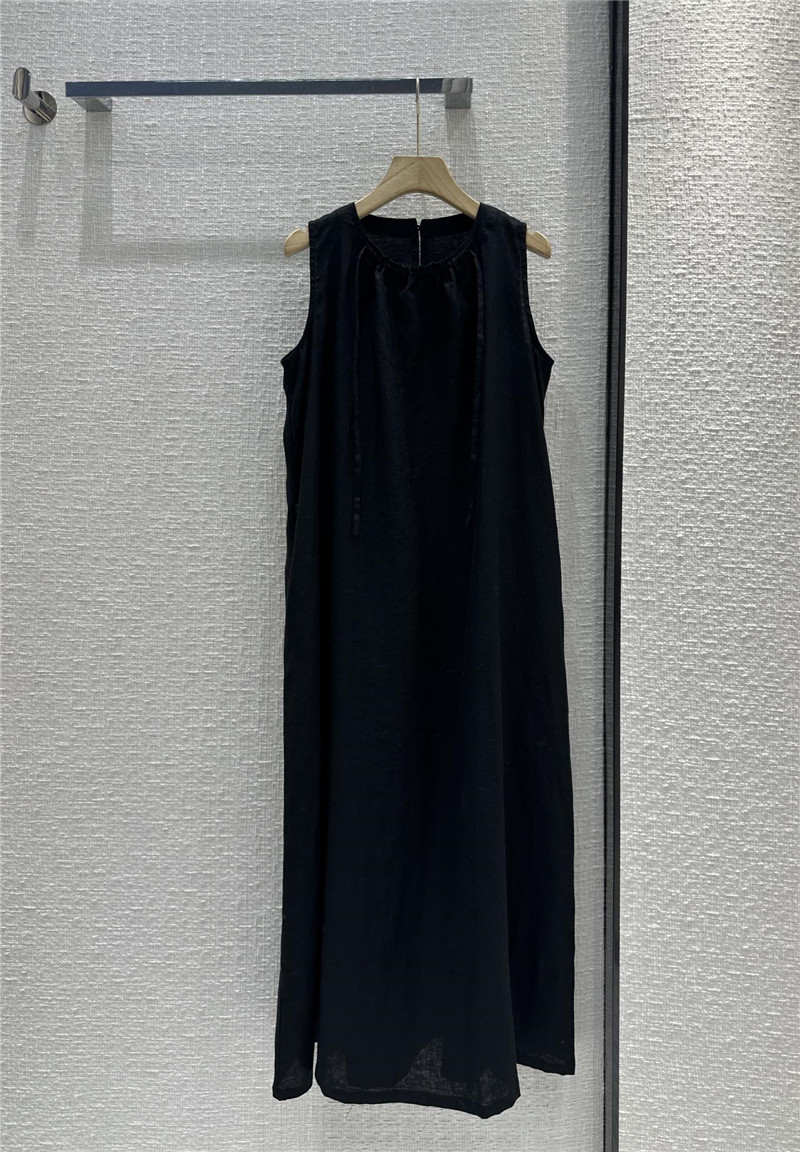 the row round neck striped vest dress replica d&g clothing