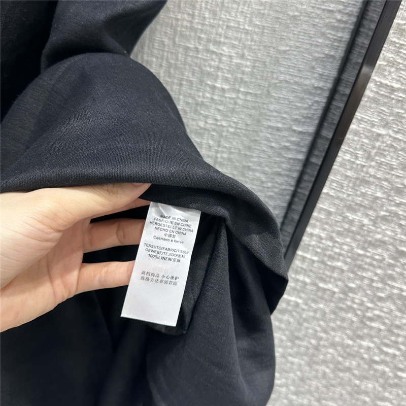 The R0w round neck striped vest dress replica d&g clothing